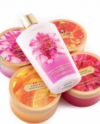 Увлажняющие крема, масла и лосьоны для тела от Victorias Secret